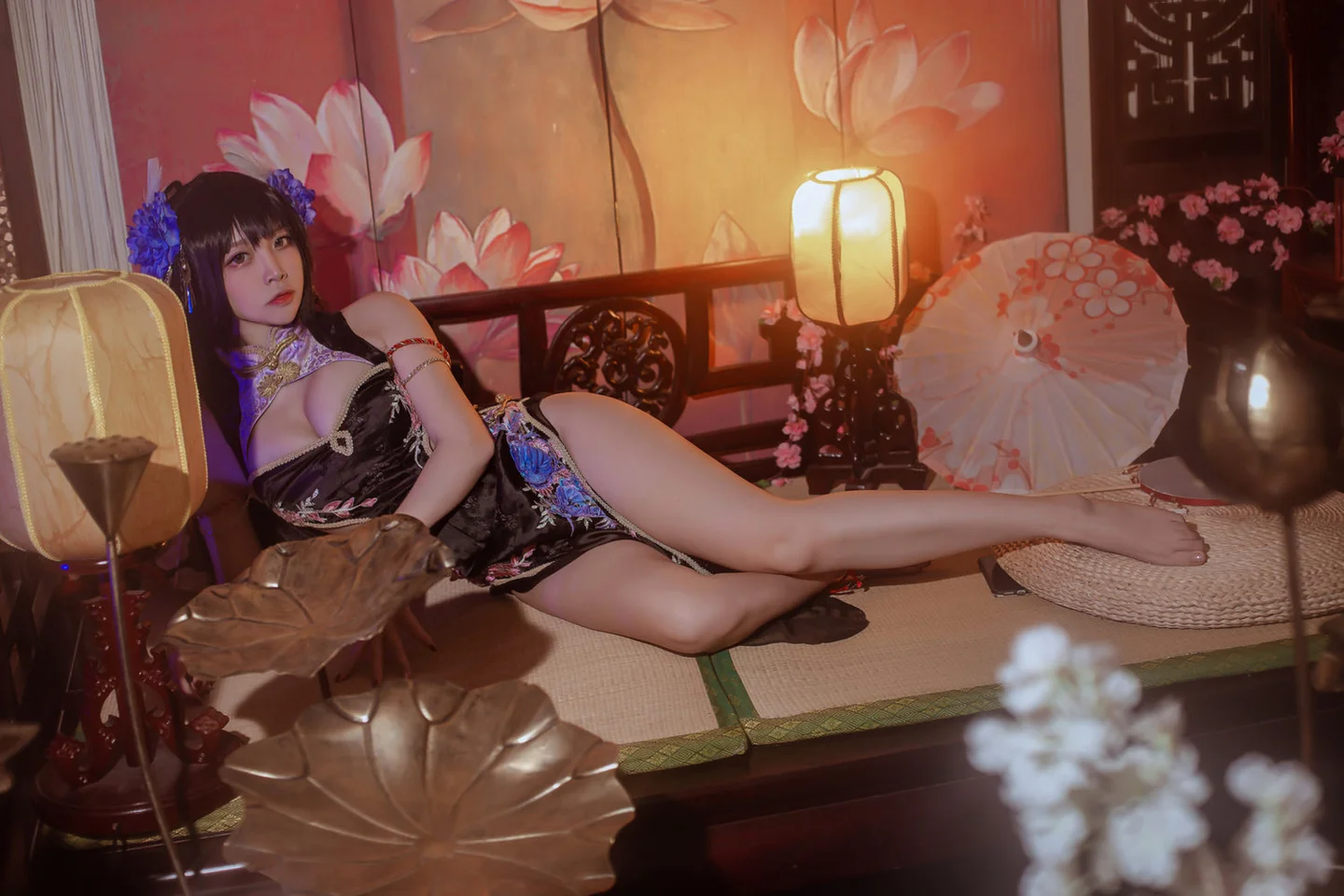 二佐Nisa - No.192 比叡·红梅垂香 [24P-368MB] tg@simisebaisi 【丝足阁】016.webp